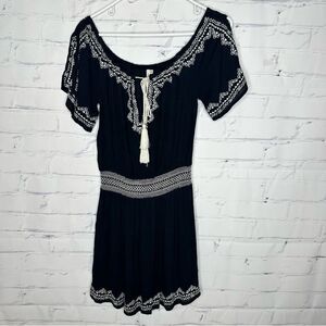 Solomio small black dress